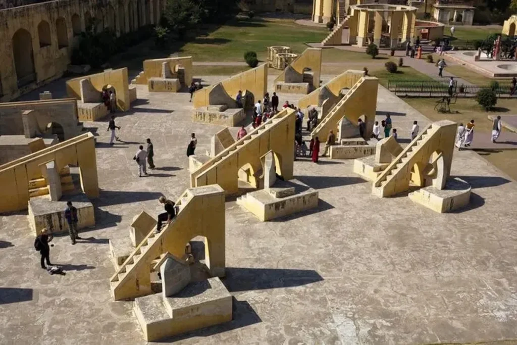 Jantar Mantar Jaipur stone sundial