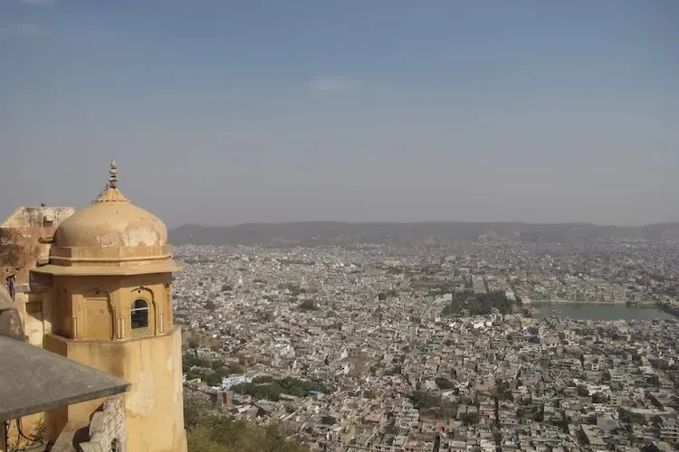 Nahargarh Fort view of Jaipur city