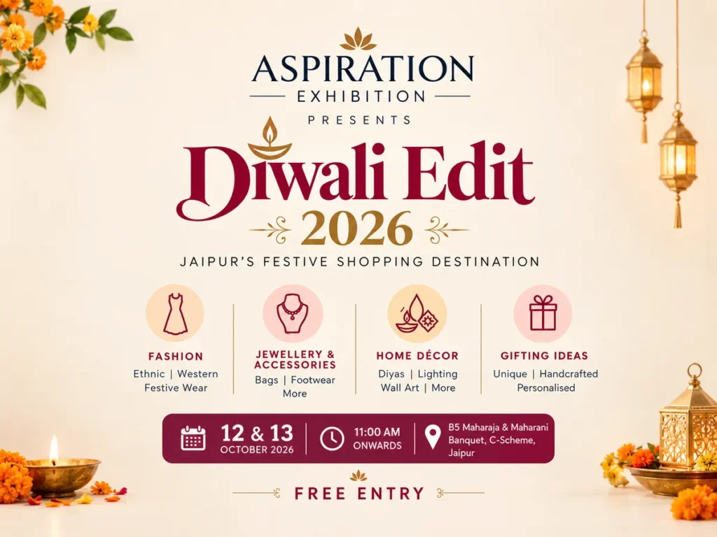 Aspiration Exhibition Presents Diwali Edit 2026 in Jaipur