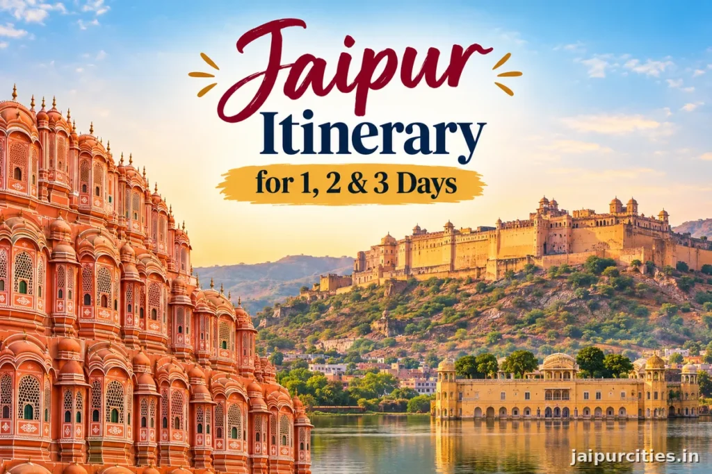 Jaipur itinerary for 1, 2 and 3 days travel guide