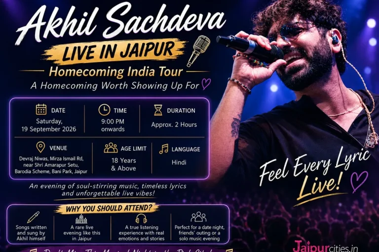 Akhil Sachdeva Live in Jaipur