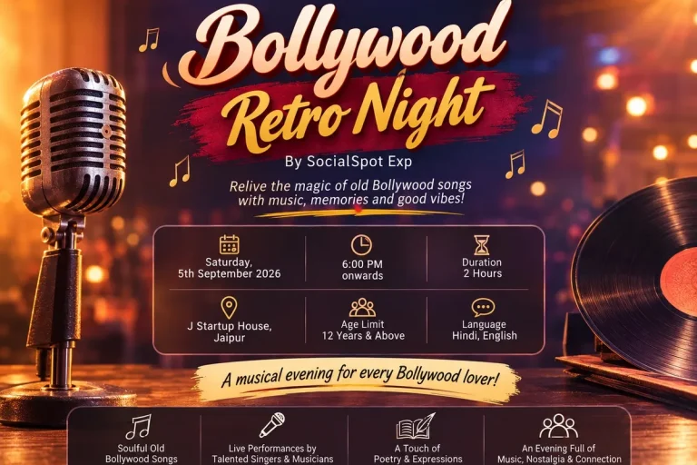 Bollywood Retro Night in Jaipur